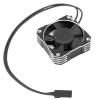 35mm Motor Cooling Fan, Small Size Light Weight, Aluminum Plastic Material, Suitable for 1/10 1/8 1/12 RC Car Sensored Brushless Motor (Silver) view 1