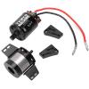 1:5 Ratio Gearbox Transmission Box, with 540 Brushed for SCX10 1/10 RC Car Metal Black RC Car Parts view 1