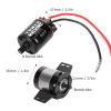 1:5 Ratio Gearbox Transmission Box, with 540 Brushed for SCX10 1/10 RC Car Metal Black RC Car Parts view 3