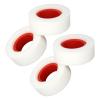 Bnineteenteam RC Crawler Tire Foam, 4PCS 2.2 Inch RC Car Tire Foam Dual Stage Soft Sponge Wheel Car Accessories for 1/10 1/8 Crawler (Red view 3