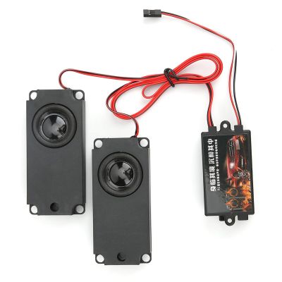 RC Sound Unit Kit for 94123 1/10 Scale RC Car, Complete Accessories, Easy Installation, Various Sound Effects, Volume Adjustment, Built-in Memory Chip
