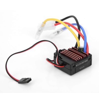 60A RC Speed Controller, Brushed Electronic Speed Controller, Brush Motor, Strong Current Resistance, Multiple Protections
