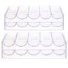 4X Acrylic Chips Tray Storage Case 100 Chips for Party Game view 1