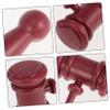 2pcs Party Performance Prop Halloween Costumes Death Cloak Child Role Play Outfits Courtroom Gavel Toy Lawyer Halloween Party Accessory Halloween Party Prop Halloween Judge Hammer STOBOK view 2