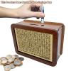 13Pcs 10,000 Money Saving Challenge Strategy Sheets, 10k Savings Track Charts, Digital Charts for Wooden Box Piggy Bank Cash-Box Supplies view 3