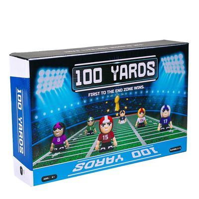 100 Yards Football Board Game | 2 to 6 Players | School, Birthday for Kids | Classroom and Family Games | Ages 6+ | 2nd Edition (Modern)