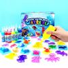 18 Colors Magic Water Elf Kit with 20 New Molds, DIY Hydrogel Aqua Fairy Water Gel Toy, Creative Sensory Learning Resources Art Craft Kit for Kids Ages 4-8-12, Educational Birthday for Girls Boys view 2
