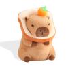 Acgtrick Cute Capybara Plush Soft Capybara Stuffed Animal with Bread Kawaii Capybara plushie with Orange Capybara Plush Toys Hugging Gifts for Kids Girls Boys 12 inch view 1