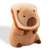 Acgtrick Cute Capybara Plush Soft Capybara Stuffed Animal with Bread Kawaii Capybara Doll Pillow Capybara Plushie Gifts for Kids Boys Girls 12 inch view 1