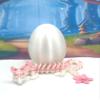 3D Printed Dragon with Dragon Egg, Articulated Dragon, 12" Pink and White Cherry Blossom Dragon, Fidget ADHD Autism Toy, Desk Toy D017- PNK-CLS view 1