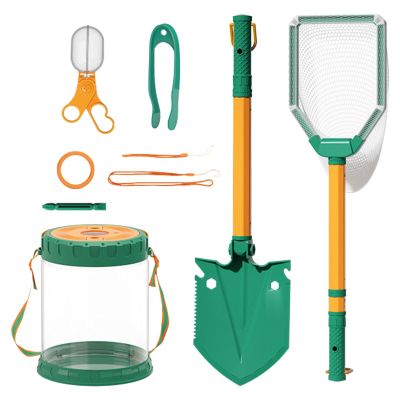 Butterfly Habitat - Butterfly Growing Kit | Versatile Kids Butterfly Catcher | Retractable Butterfly Collection Kit | 360 Rotating Fish Catcher | Adventure Kit for Kids Boys Girls