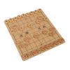 Chinese Chess Set Traditional Xiangqi Strategy Board Game 2 Players Travel Game Set with Foldeble Chessboard and Gold Chess Box for Family Gathering view 3