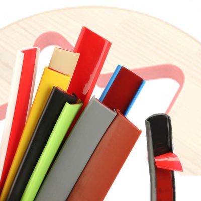 32.8ft Self Adhesive U-Shape Edge Banding, Flexible U Channel Edge Trim, Furniture Edge Strip, TPE Edge Protector, for Countertop Table Cabinets Shelves Restoration(Khaki,40mm)