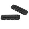 2pcs Upgrade Plastic Recovery Ramps Boards, Bridge Effortlessly Conquer Obstacles RC Car, for Axial RC Crawlers,with Exquisite Appearance, Small Size Simulation Details, (Black) view 2