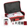 36# Guangdong Red Mahjong Set with Soft Pouch view 2