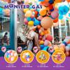 Monster Gas 13L Helium Tank For Balloons At Home, 14.9 cu.ft Balloon Helium Tank Up To 50 Latex Balloons, Small Helium Tanks view 2