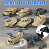 Frontoytall 48 Piece Army Toys, Jumbo Military Airplane, Fighter Jet Helicopter & Soldier Action Figures, Imaginative Play & Party Favors, STEM Toys for Kids Ages 3-12 (ASTM Certified) view 2