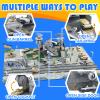 Frontoytall 48 Piece Army Toys, Jumbo Military Airplane, Fighter Jet Helicopter & Soldier Action Figures, Imaginative Play & Party Favors, STEM Toys for Kids Ages 3-12 (ASTM Certified) view 3