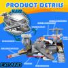 Frontoytall 48 Piece Army Toys, Jumbo Military Airplane, Fighter Jet Helicopter & Soldier Action Figures, Imaginative Play & Party Favors, STEM Toys for Kids Ages 3-12 (ASTM Certified) view 4