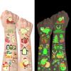 260 Styles Luminous Christmas Tattoos Party Favors for Kids, Christmas Goodie Bag Stocking Stuffers Temporary Tattoos, Christmas Classroom Gifts Treats Party Games Supplies for Kids Boys Girls view 1