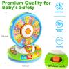 Duchong Learning Toy for Kids 1 2 3 Year Old Boys Girls, Spin and Sing Alphabet Zoo with Sounds, Interactive Educational Toys for Toddler 2-3, First Christmas 1st Birthday Gifts Toy view 2