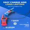 Inspireyes Walkie Talkies for Kids Rechargeable,Toys for Boys and Girls Ages 3-12, 2 Pack Long Range 2-Way Radios, Birthday Gifts,Christmas Stockings, Outdoor Play, Family Games, Hiking Camping Gear view 2