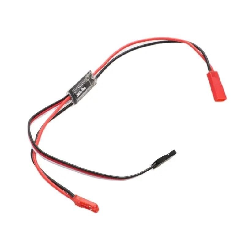 1S 10A Dual/Single Way 1020/8520 Brushed Motor ESC Hollow Cup Driven Speed Controller W Brake for RC Car Boat Model Accessories(1 pc Dual Way NO Brake)