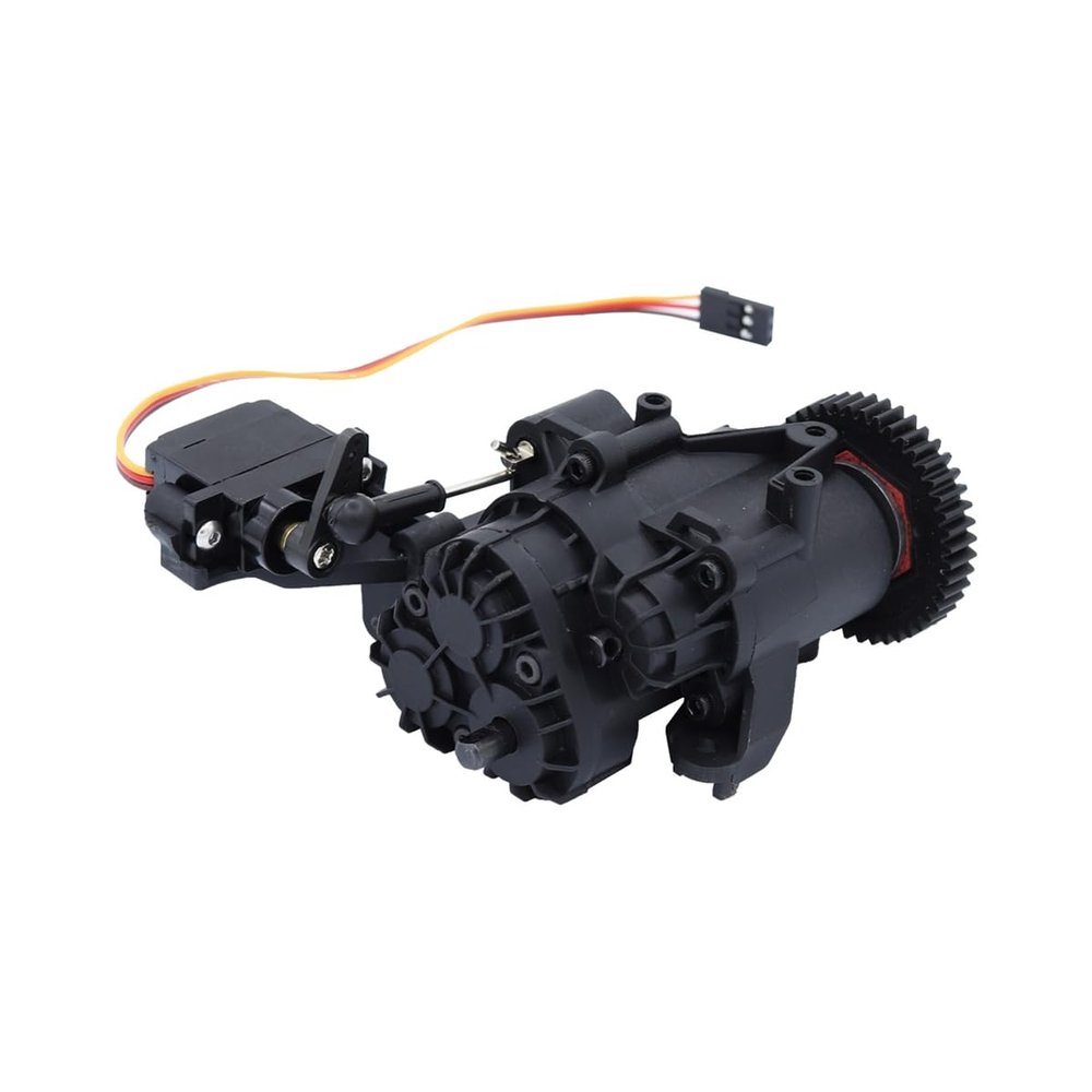 2 Speed Transmission Gearbox with Internal Gears and Servo for 1/10 RC Crawler for TRAXXAS TRX4 TRX6 Upgrade Parts