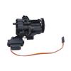 2 Speed Transmission Gearbox with Internal Gears and Servo for 1/10 RC Crawler for TRAXXAS TRX4 TRX6 Upgrade Parts view 2