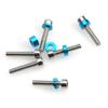 24Pcs M3 Screw Spacer Set 3mm Screws Flat Gasket Washer Spacer for Tamiya 53539 TT02 TT01 XV01 XV02 RC Car view 4