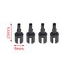 8Pcs Metal Drive Shaft CVD and Gearbox Joint Cup Differential Cup for Tamiya TT01 TT02 TT-01 1/10 RC Car Upgrade Parts view 3