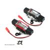 Dual Motor Metal Simulated Winch for 1/8 1/10 RC Crawler Car Axial SCX10 TRAXXAS TRX4 RC4WD D90 KM2 Upgrade Parts,Black view 2