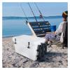Ship Fittings Portable Lightweight Fishing Rod Portable Plastic Rack Pole Tube Mount Bracket Socket Fishing Marine Yacht Boat Accessorie Marine Hardware(Green-1pcs) view 3
