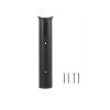 Ship Fittings Portable Lightweight Fishing Rod Portable Plastic Rack Pole Tube Mount Bracket Socket Fishing Marine Yacht Boat Accessorie Marine Hardware(Black-1pcs) view 1
