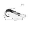 Ship Fittings Boat Bow Anchor Roller 316 Stainless Steel Anchor Rack Self Launching Bow Rollers Fixed Marine Yacht Docking 2.5mm/4mm Marine Hardware(4MM-1PCS) view 2
