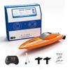 Aetheria Mini Remote Control Boat with Dual Motor & Dual Speed Modes, 1/43 RC Speed Boat Cruise for Lake River & Pool, Racing Sailboat for Adults 2024 Christmas - RTR Version view 1