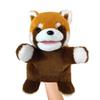 Animal Hand Puppets with Movable Mouth Plush Red Panda Stuffed Animal Hand Puppets Toys Interactive Plush Toys Kids Adults Animal Hand Puppets for Role Play Storytelling Show Theater view 1