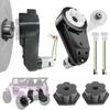 2PCS 12 Volt RS550 40000 RPM High-Speed Motor Gearbox for Power Wheels Motor,Pair of 12V Motors Engine for Ride-On Replacement Parts,2 Free Coupler (Blck Coupler) view 1