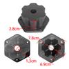 2PCS 12 Volt RS550 40000 RPM High-Speed Motor Gearbox for Power Wheels Motor,Pair of 12V Motors Engine for Ride-On Replacement Parts,2 Free Coupler (Blck Coupler) view 3