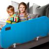 Munokid 1 Pack Baby Travel Bed Rail Guard for Toddlers with Bag - Blue view 1