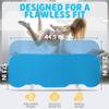 Munokid 1 Pack Baby Travel Bed Rail Guard for Toddlers with Bag - Blue view 4