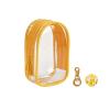 Clear Figure Display Bag with Keychain, Mystery Box Mini Figures Carrying Case Bag Pouch Keychain Charms for Collectibles view 1