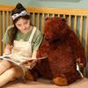 80cm/31.5inch DjungelskogBear, Bear Toy Stuffed Animal Plush Doll, Huggable and Cuddly Brown Teddy Bear Plush Toy, Great Gift for Kid Boy,Girl&Girlfriend (80cm/31.5inch) view 3