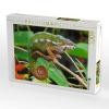 CALVENDO Puzzle Panther Chameleon in Bright Colors | 1000 Pieces Size 25" x 19" view 4