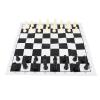 2 in 1 International Chess Set Folding Portable Reversible Chinese Chess Checkers Kit for Travel Outdoor view 1