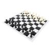 2 in 1 International Chess Set Folding Portable Reversible Chinese Chess Checkers Kit for Travel Outdoor view 2