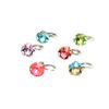 Invisible Transparent Resin Ear Cuff, No Piercing with Diamond Accents view 1