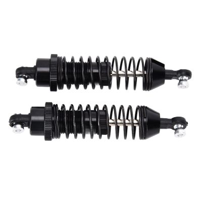 2pcs 92mm Shock Absorber for Redcat Blackout XTE XBE SC 1/10 RC Car Upgrade Parts (Black)