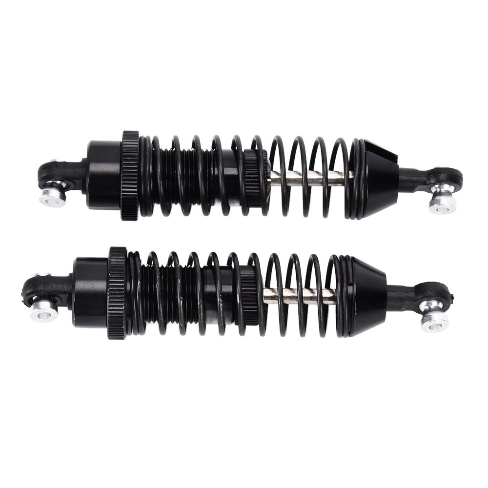 2pcs 92mm Shock Absorber for Redcat Blackout XTE XBE SC 1/10 RC Car Upgrade Parts (Black)