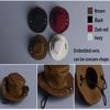 Lmzauet 1/12 Cowboy hat, Round hat, Gentleman hat.for 6 inch Female Action Figure Phicen TBLeague (Dull red) view 4